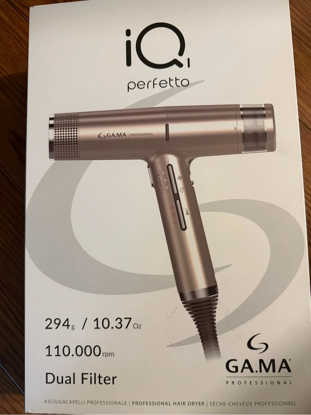 iQ Perfetto Hair Dryer — Rose Gold